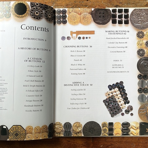 The Book Of Buttons Hardcover By Joyce Whittemore - Picture 3 of 7